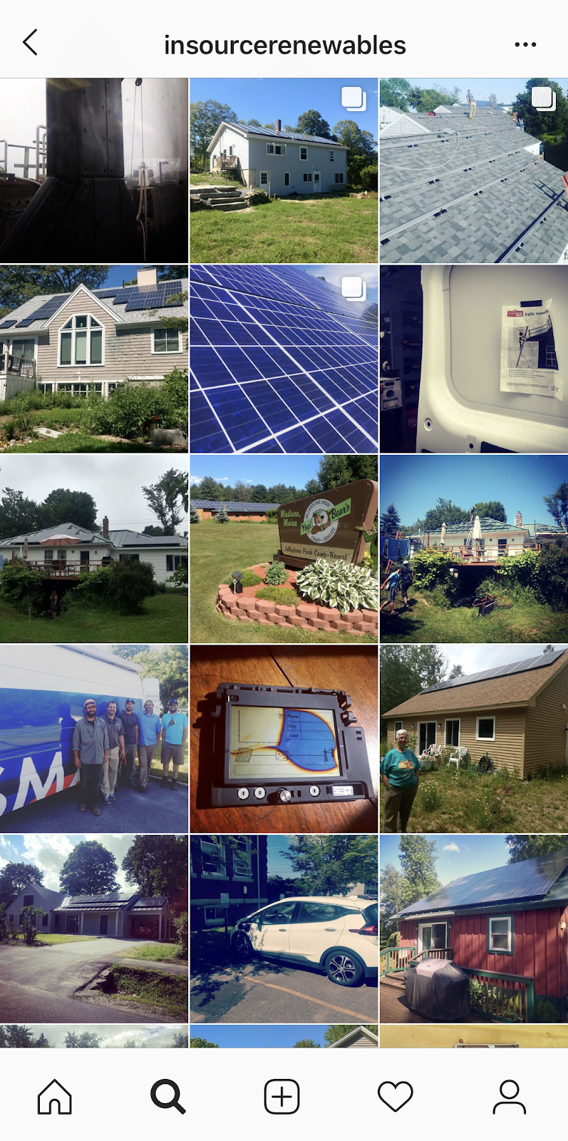 Insource Renewables Instagram Feed