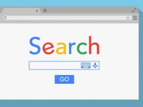 Illustration of internet search engine