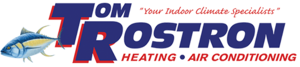 Tom Rostron Heating and Air Conditioning Logo